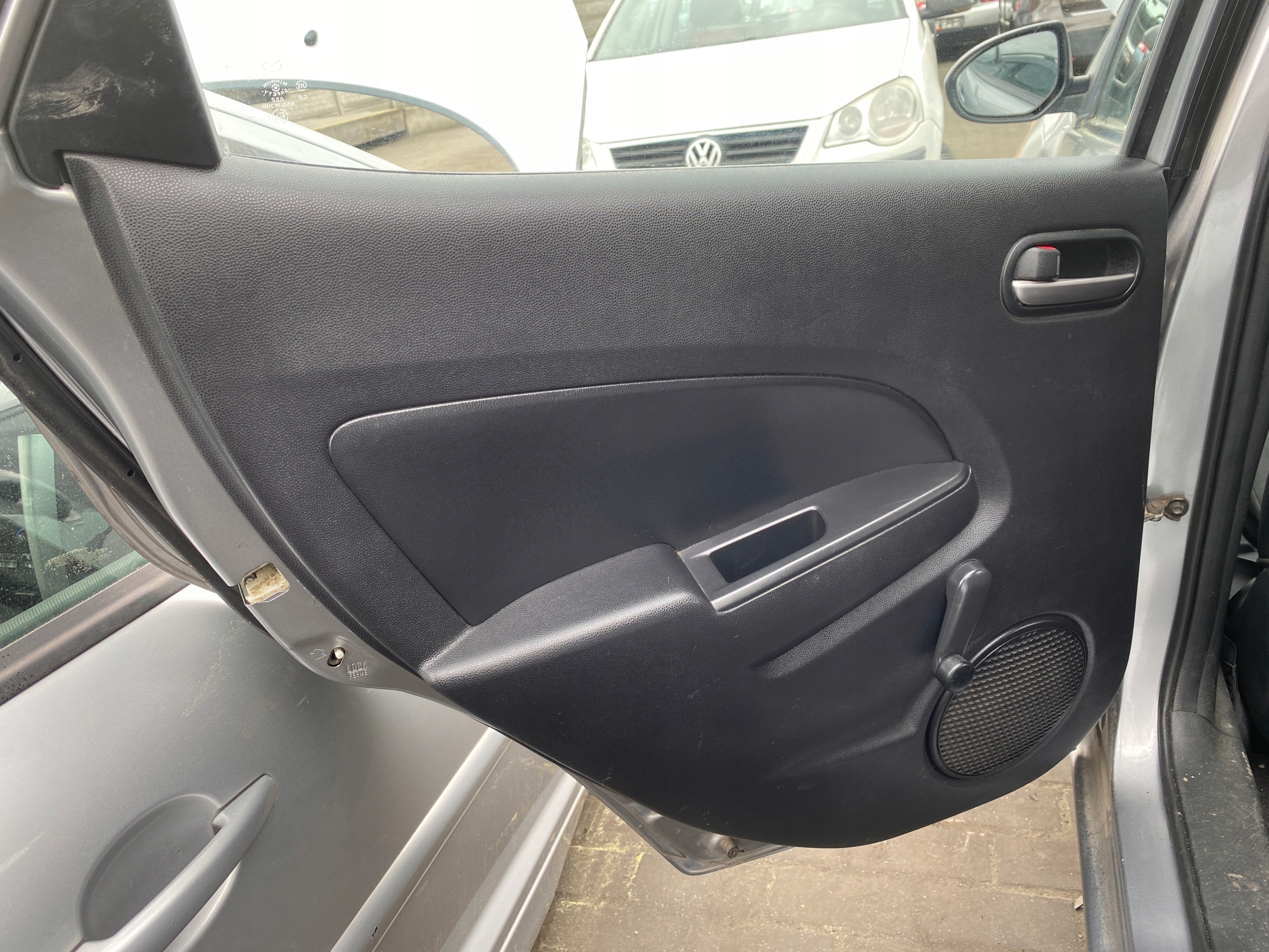 upholstery left side side left rear Mazda 2 II 08-15