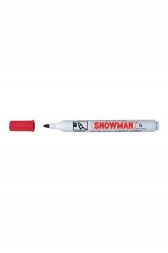 Marker G-12 Snowman permamentny czerwony
