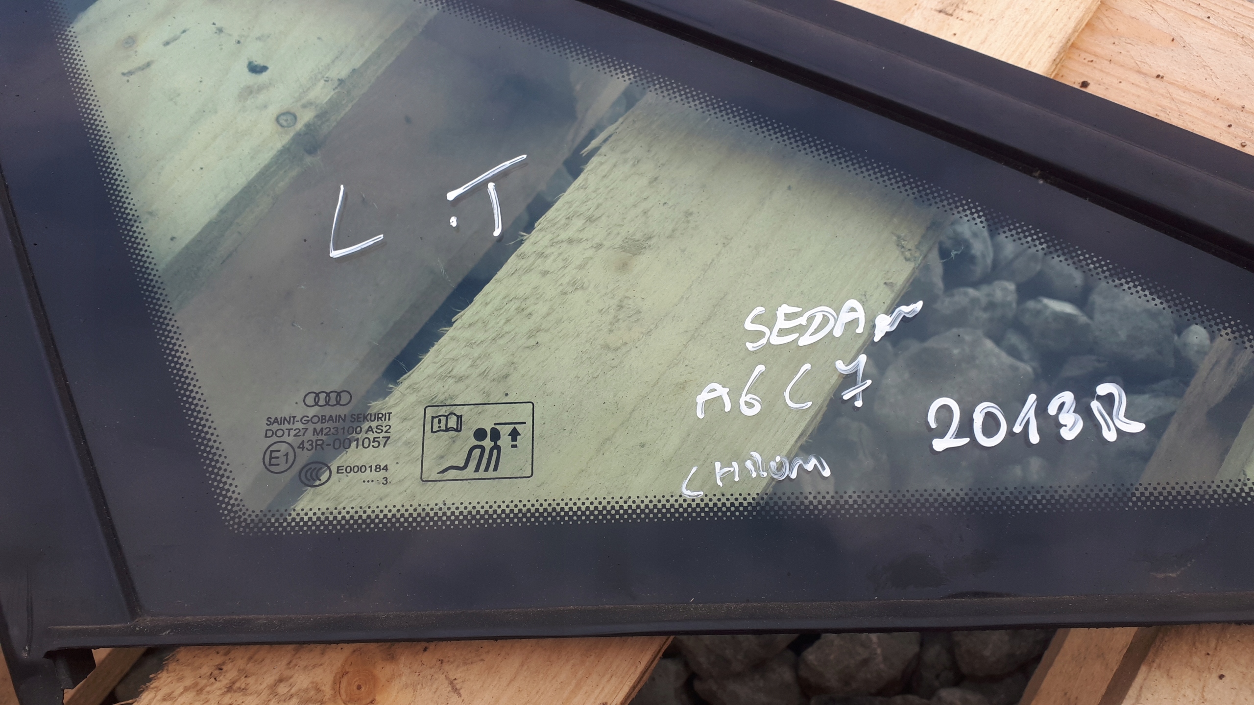 A6 C7 window bodywork left left rear part sedan 13R