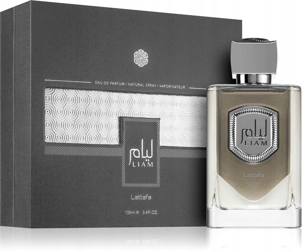 Oryginalne Perfumy Arabskie Lattafa Liam Grey 100ml Edp+gratis!