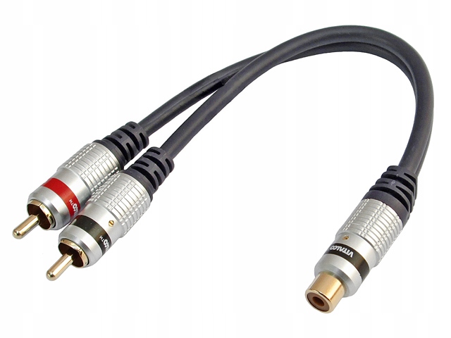 

Rozgałęziacz Rca/cinch gn-2xwtyk 0.15m Hq Vitalco