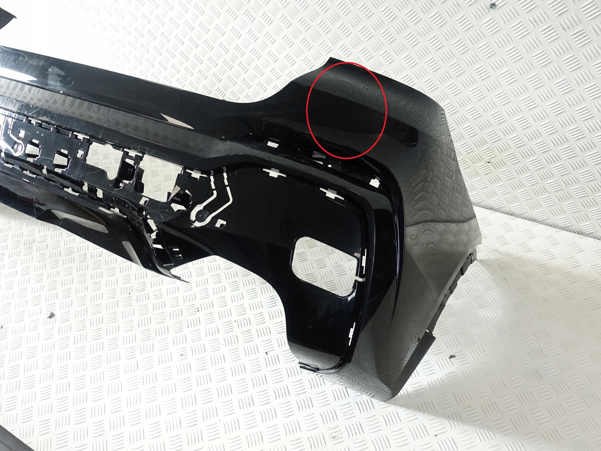 BMW X4 F26 14-18 m-packet bumper rear part