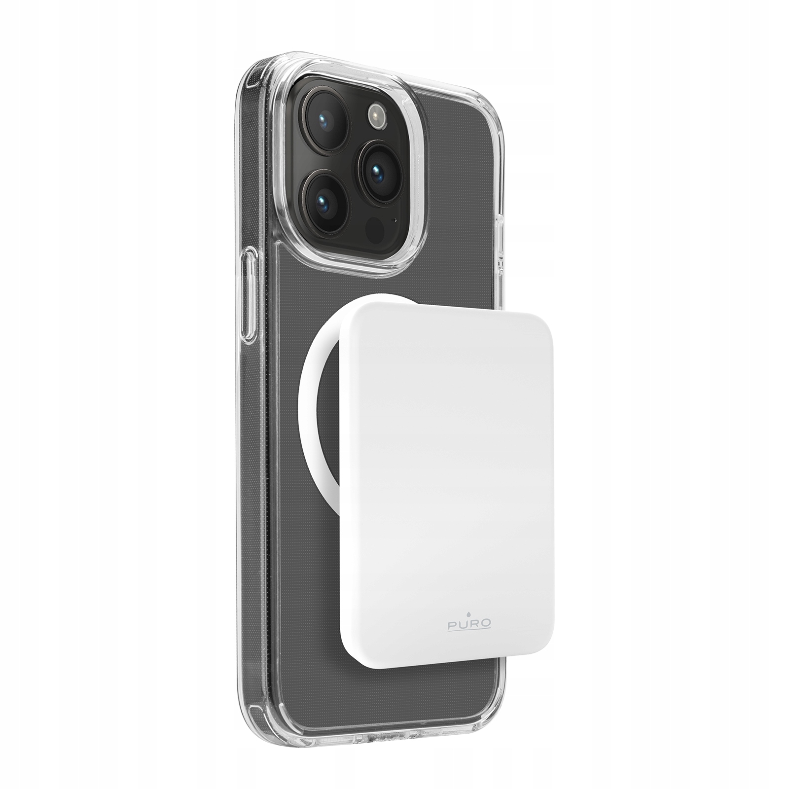 Powerbanka 4200 mAh Usb-c MagSafe Slim Power Mag bílá