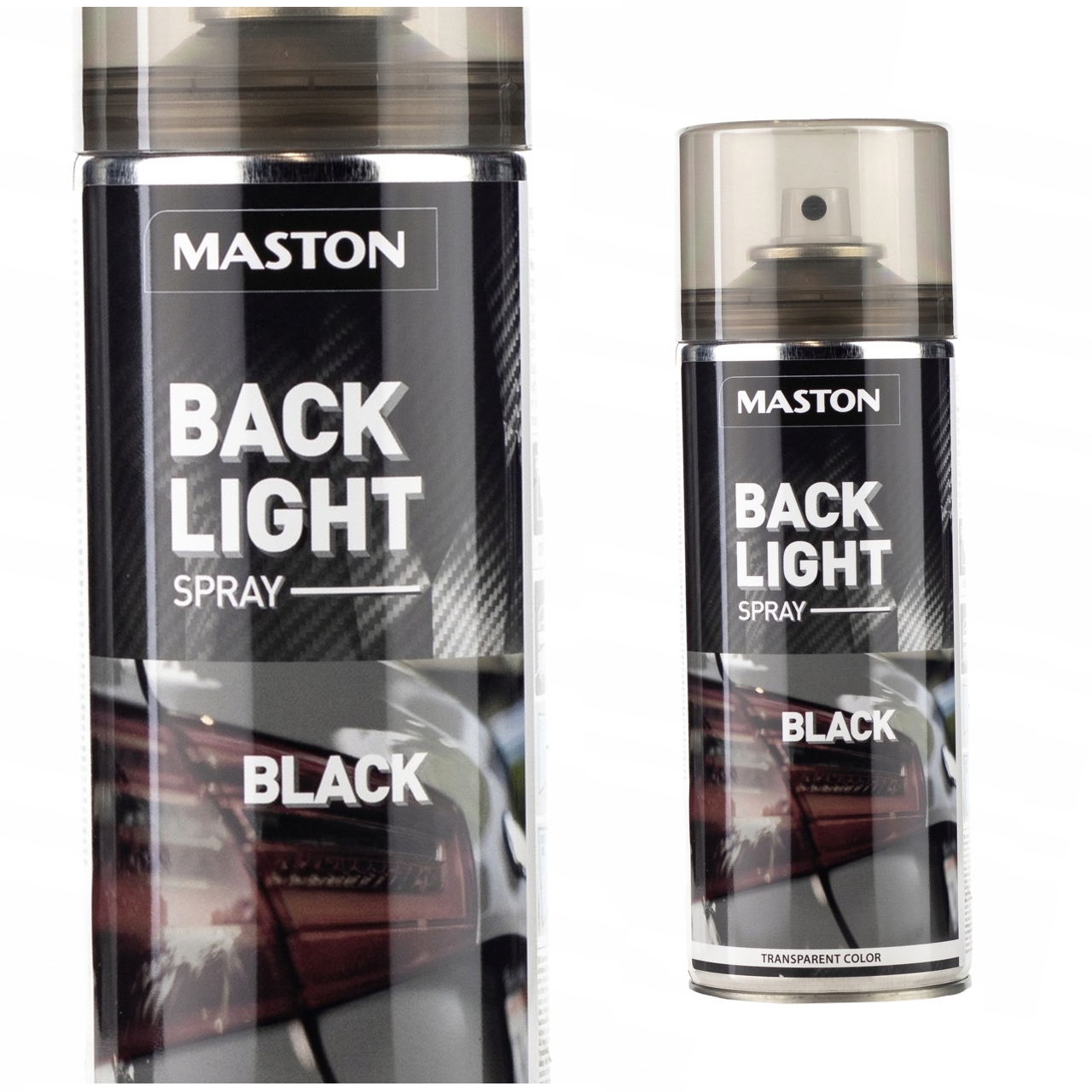 MASTON BACKLIGHT 400ml LAKIER DO PRZYCIEMNIANIA LAMP CZARNY