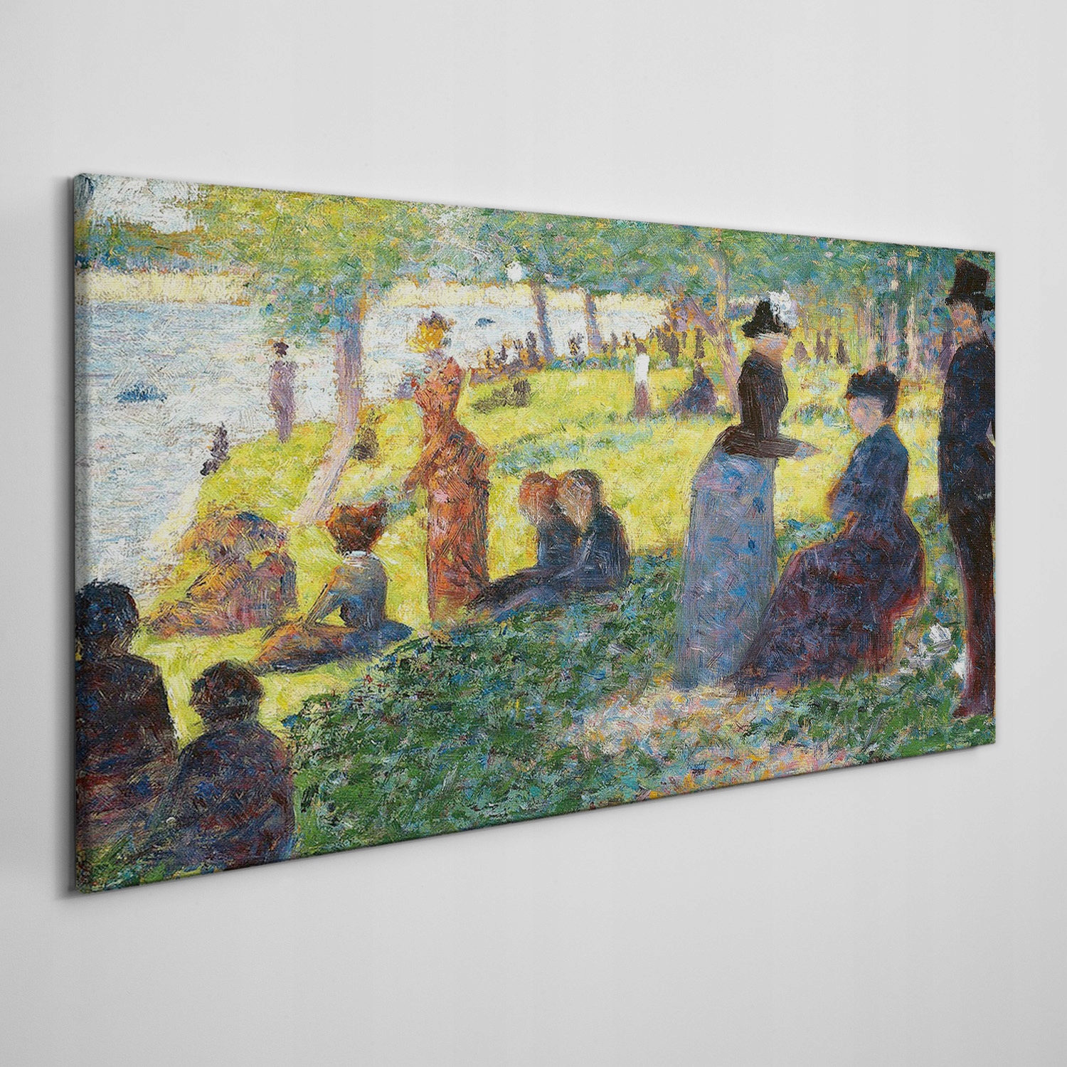 

Obraz na płótnie La grande jatte Seurat 120x60 cm