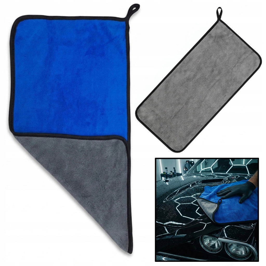 Ręcznik do Osuszania Samochodu Auta Chłonny 30 x 60 cm 600 Gsm