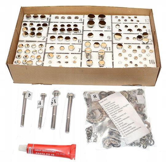 6142 - Гвинти з нержавіючої сталі Junak 350 M10