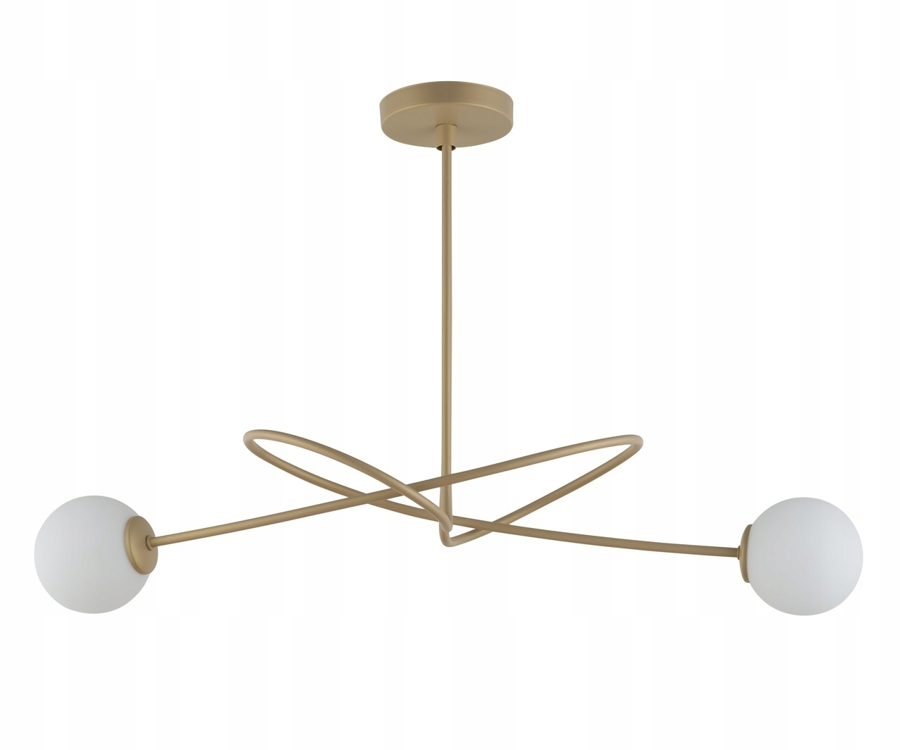 Stropná lampa Velvet Sigma Lighting Minimalistická Zlatá 2xG9