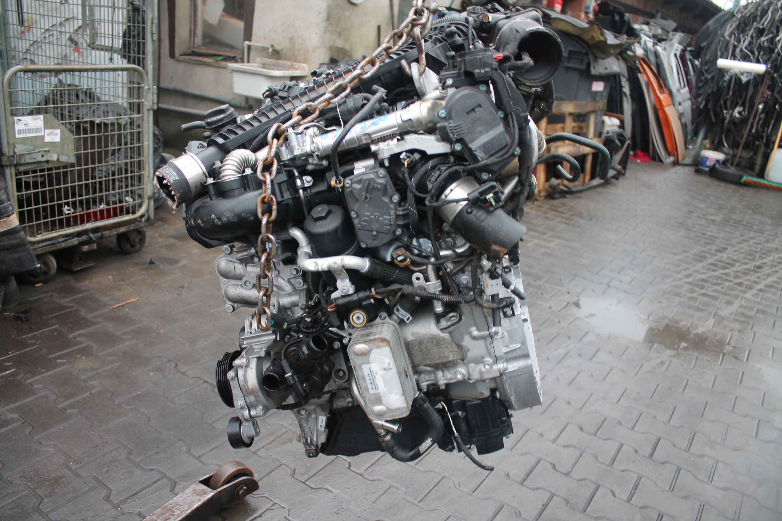 engine complete MERCEDES GLA GLB A B CLA 654920 POPRZECZNY 14TYS KM