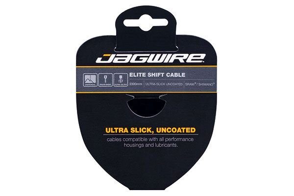 Jagwire Přehazovací Lanko Elite Polished Ultra-slick Stainless 1.1x2300mm S
