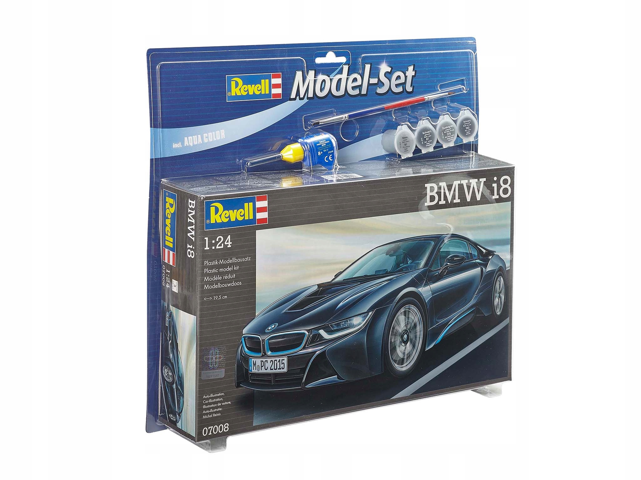 Model Ke Slepení Sada Revell Bmw I8 1:24