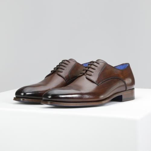 

Buty Wojas Półbuty męskie skóra brązowe r. 41