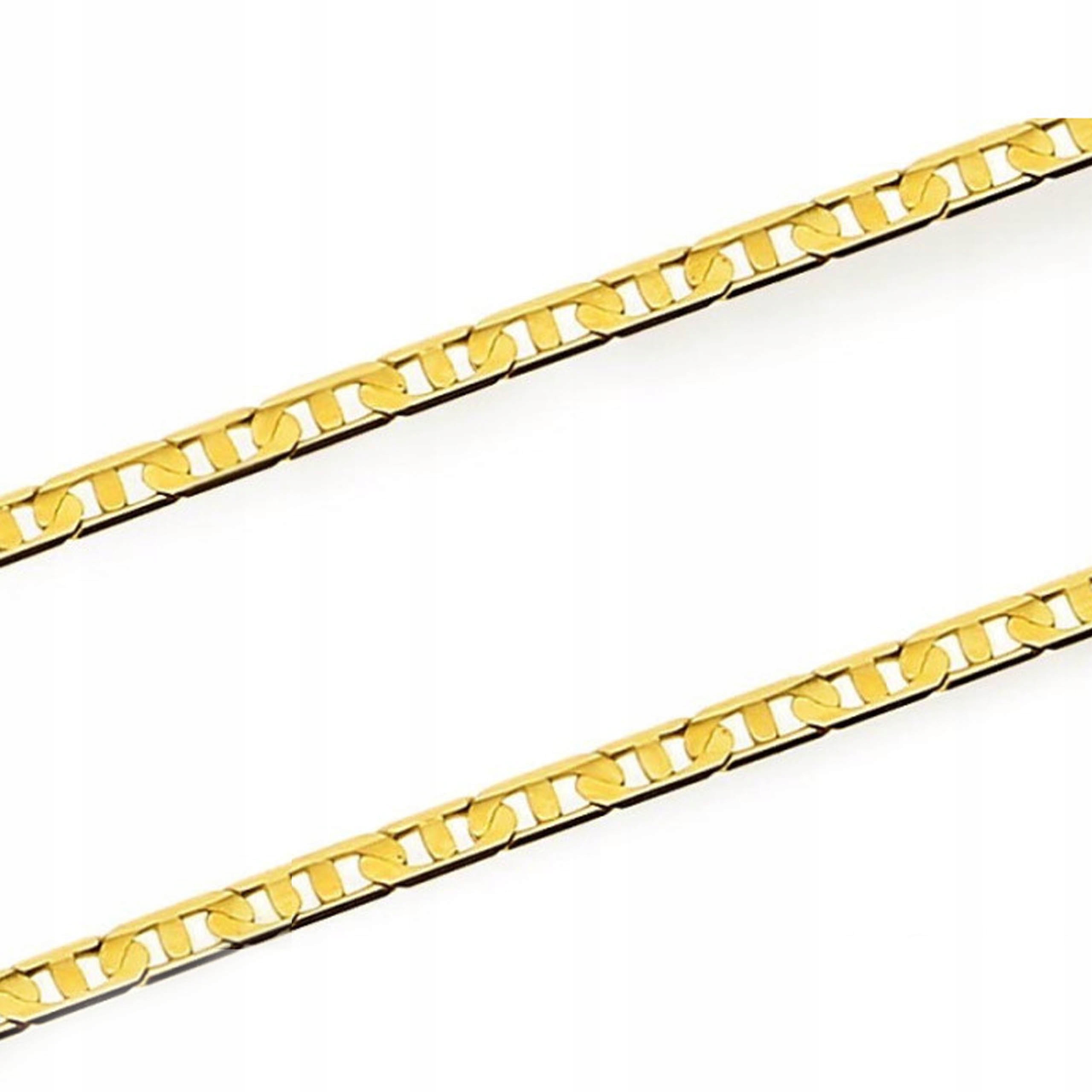 Zlatý řetízek 585 Splot Marina 45 cm 4,03 g, módní dárek vazba 14k