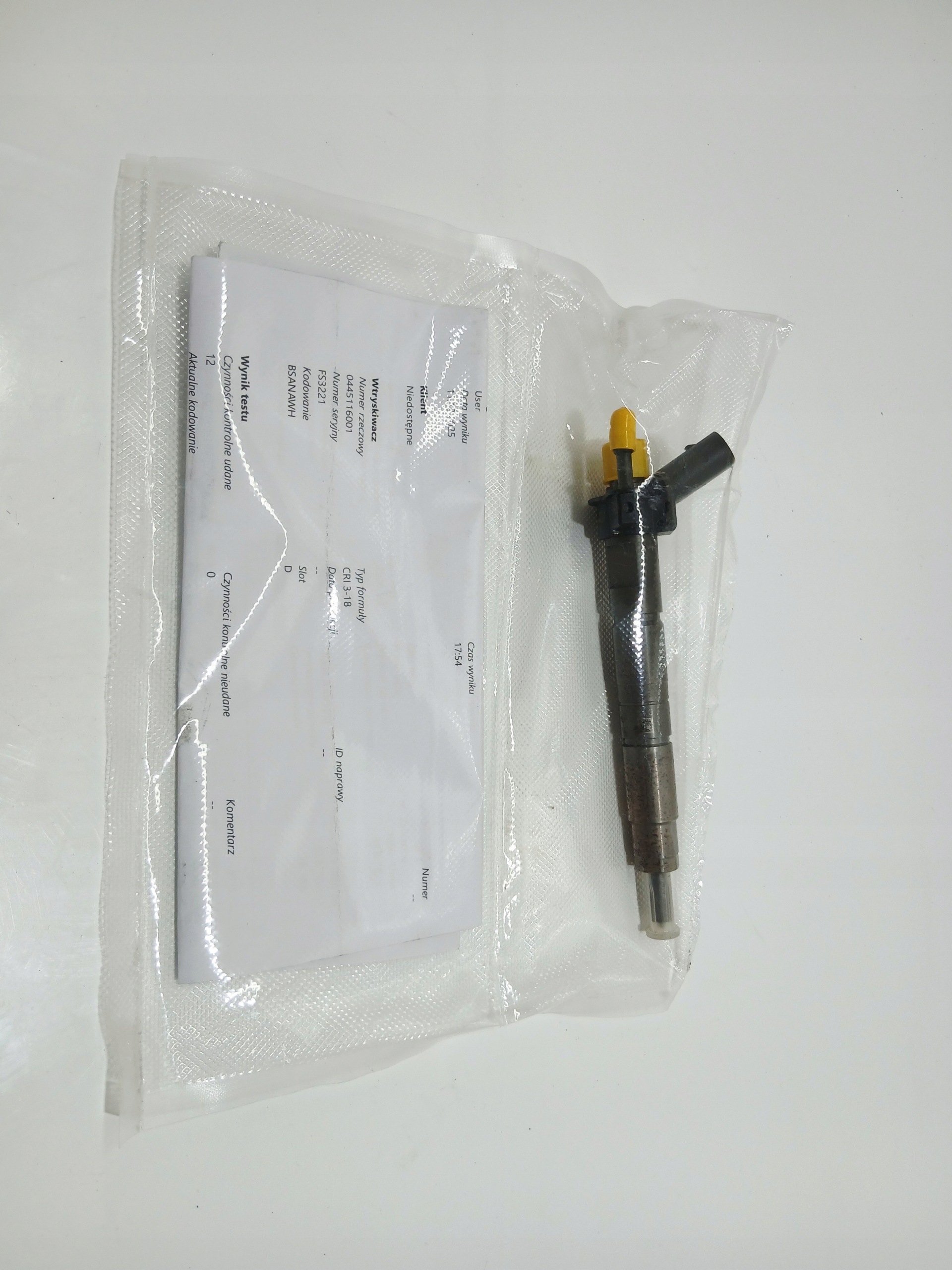 injector BMW E60 E90 2.0 D N47 0445116001