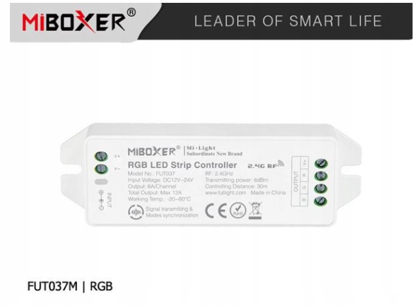 Mi.Light STEROWNIK 4 STREFOWY RGB FUT037