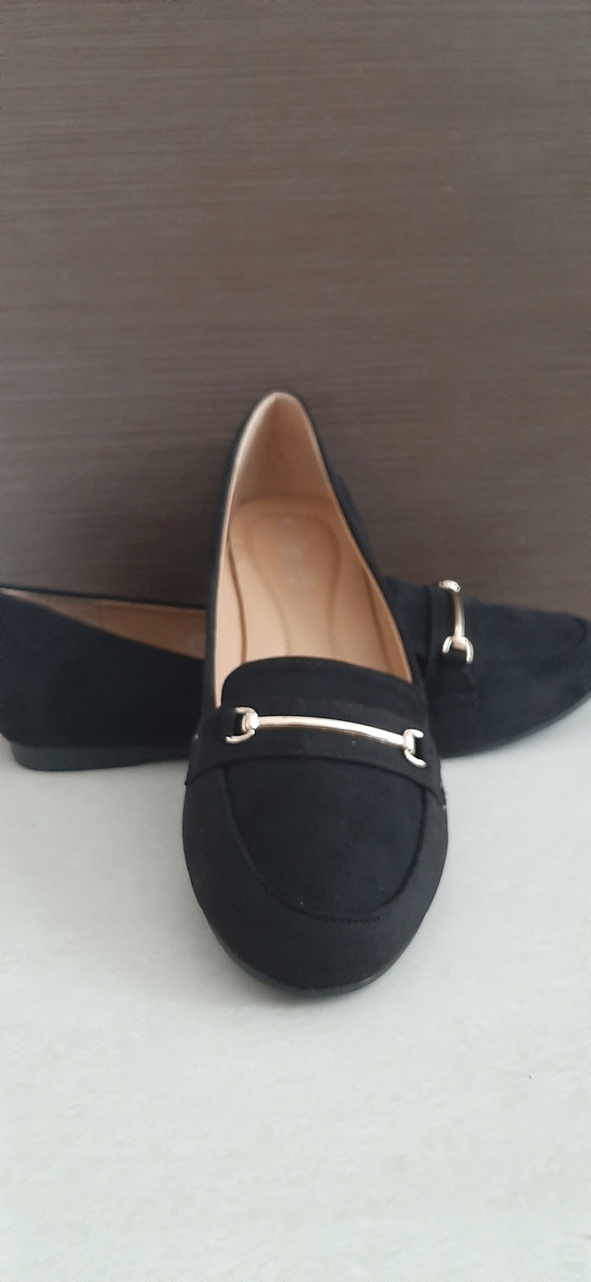 BALERINY BALERINKI CZARNE 42 NOWOŚĆ 27,2 CM Rozmiar 42