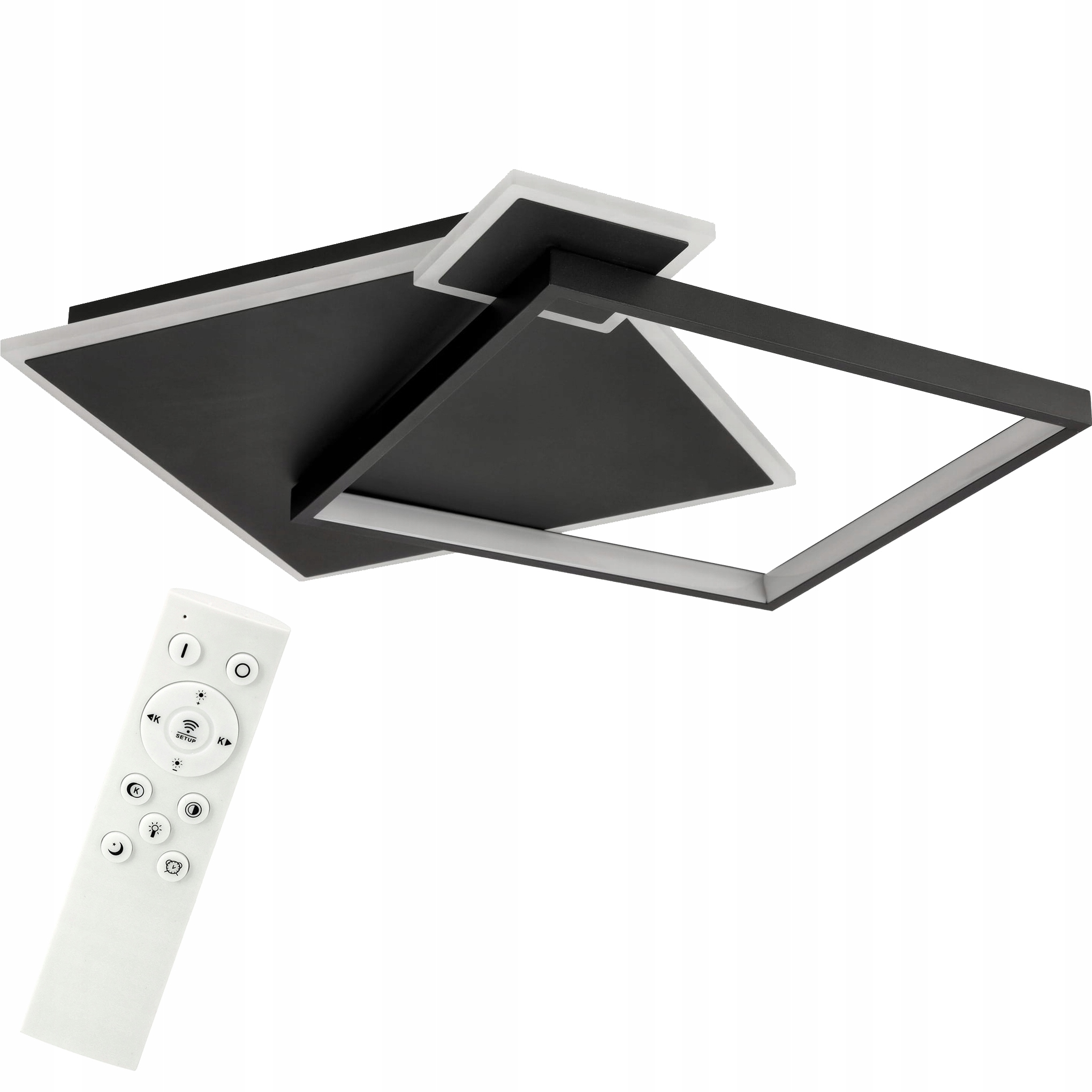 Led stropná lampa Modern Stropné Svietidlo Stmievateľná lampa Moderná Cct Diaľkový Ovládač