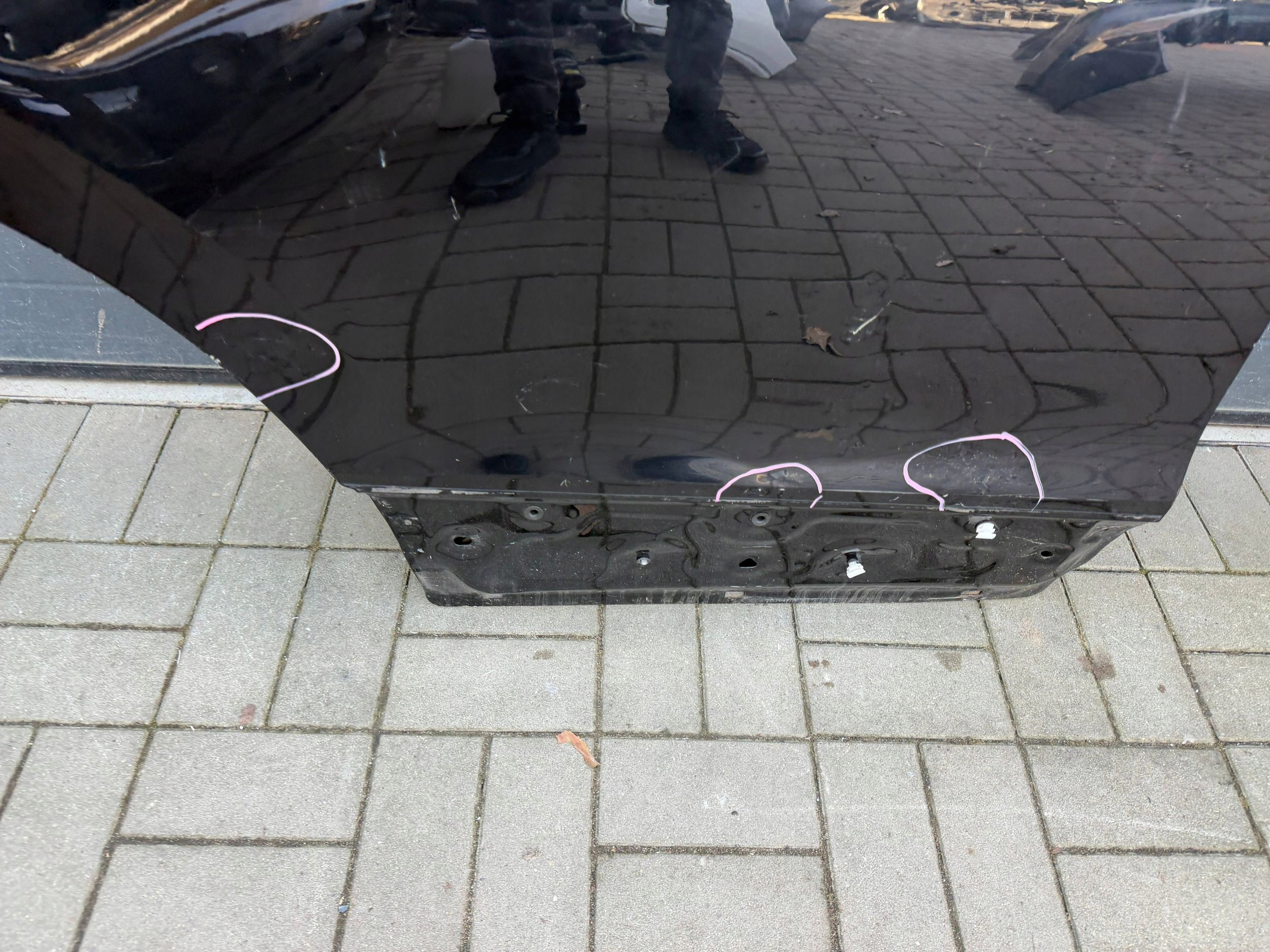 Vw Tiguan 2 II door rear part right rear. right