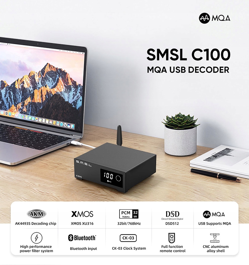 Dekoder SMSL C100 EAN (GTIN) 6900388717702