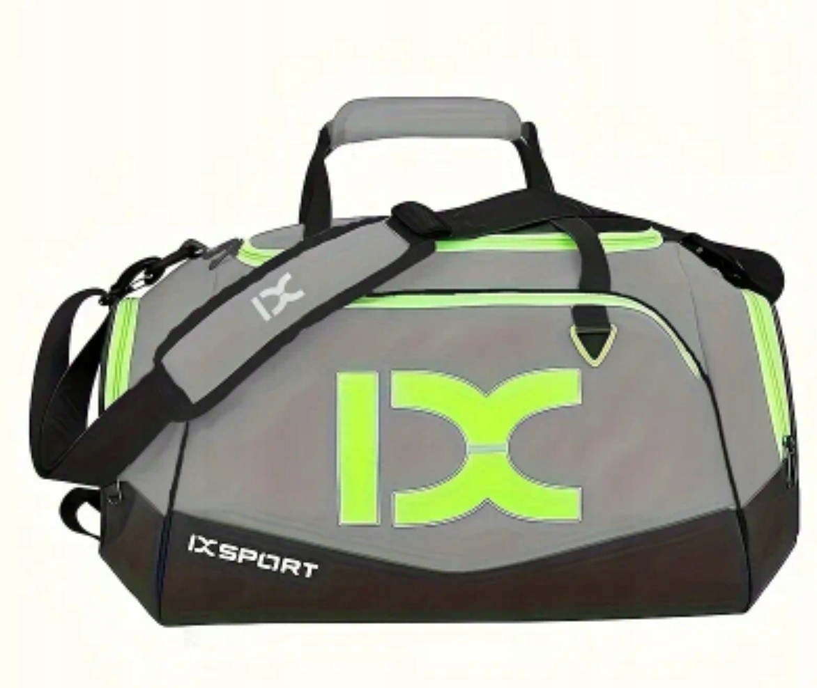 Torba Sportowa treningowa basen Wf siłownia Kieszeń Na Buty dzieci Szkoła
