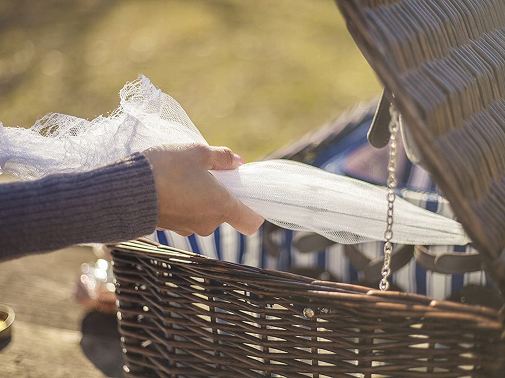 Moskitiera Osłona Przykrywka na Jedzenie Duża 40x40x24,5cm Szerokość 40 cm