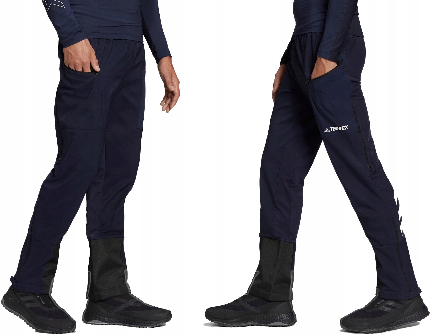 Adidas Skyclimb Fast Spodnie Trekkingowe Turystyczne Męskie Ocieplane M