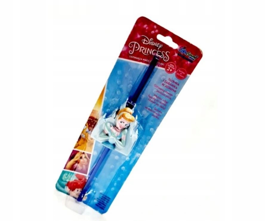 SŁOMKA Księżniczka LOGOPEDYCZNA Słomka z dźwiękiem DISNEY Kod producenta 1542