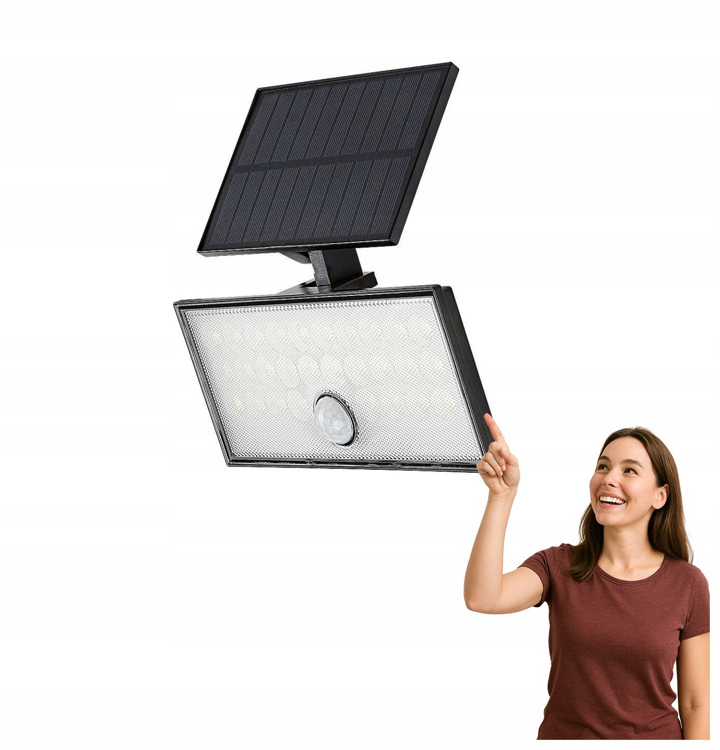 Solární zářič s Led senzorem 8W Zavod 77129 Rabalux