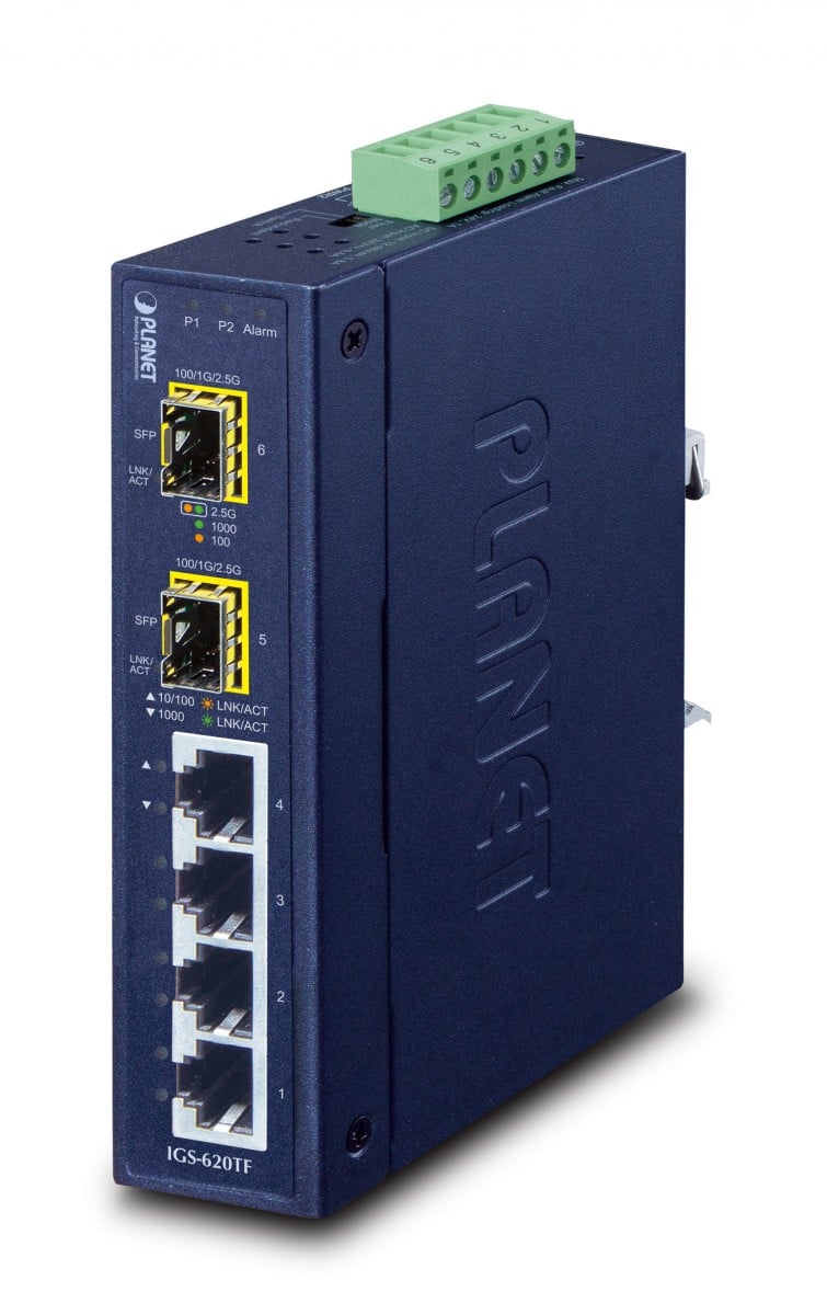 Planet IGS-620TF switch nespravovatelný Gigabit Ethernet (10/100/1000) Nebe
