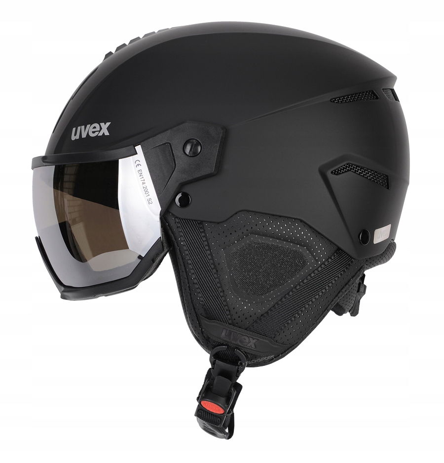 Lyžařská přilba Uvex Instinct Visor 56-58 cm černá