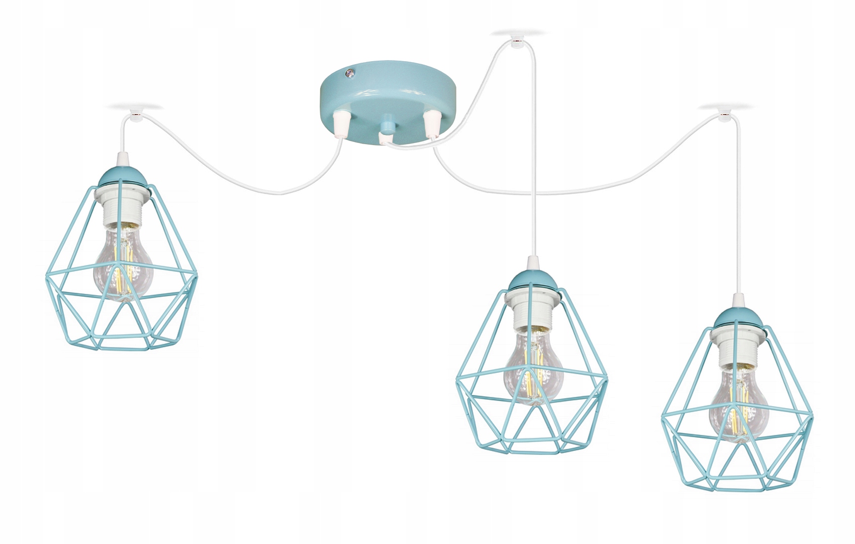 

Pająk Żyrandol Lampa Wisząca Diamond Color Led