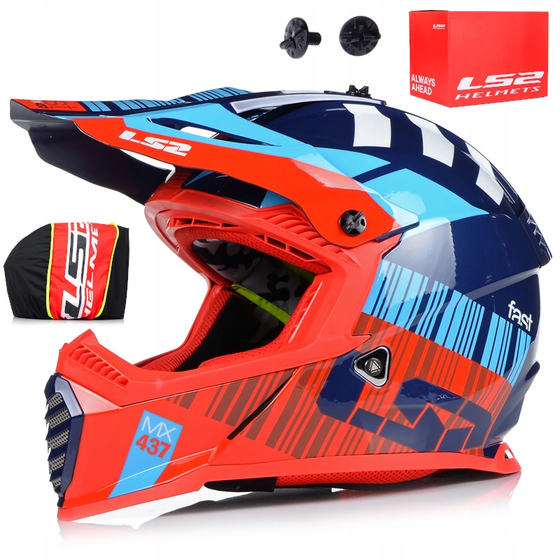 

Kask Motocyklowy LS2 MX437 Evo Cross Quad Atv r.L