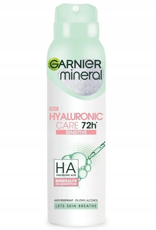 

Garnier Mineral Antyperspirant spray ochrona 72h