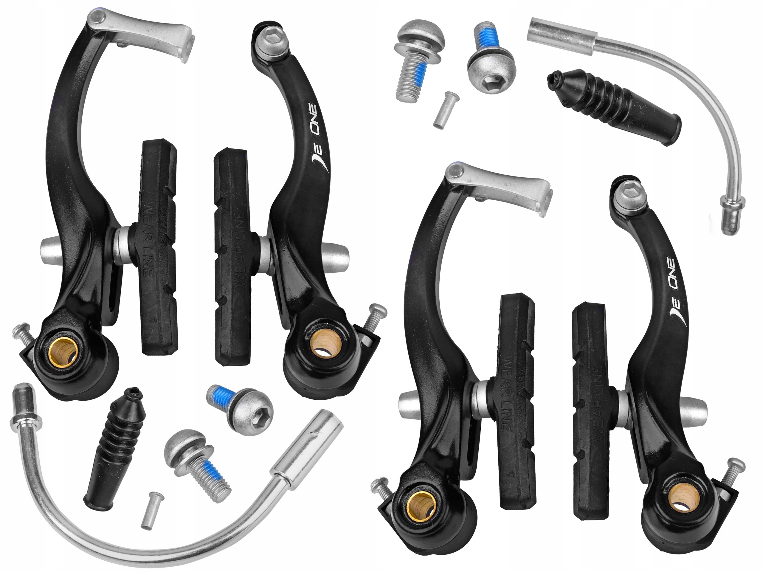 

Hamulce V-Brake De-one BR-DE005 komplet przód+tył