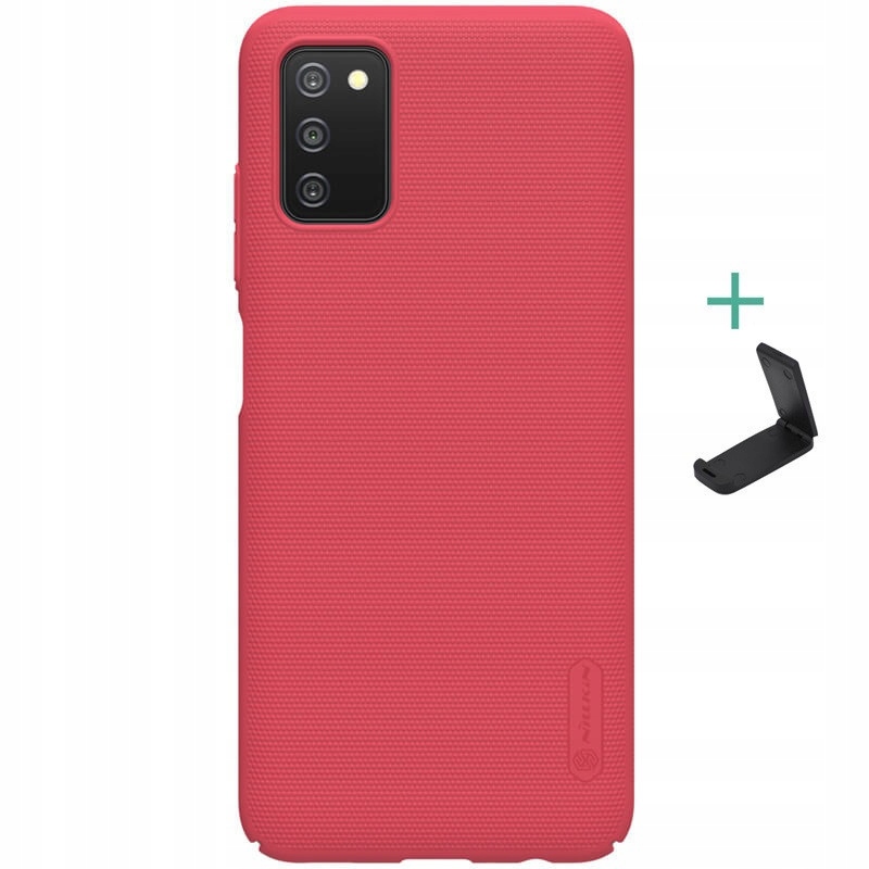 Etui ochronne z tworzywa sztucznego z funkcją podstawki do Samsung Galaxy A03s SM-A037F