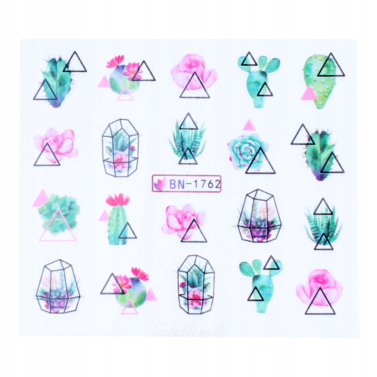 

Naklejki Wodne Na Paznokcie Kaktusy Kwiaty BN-1762