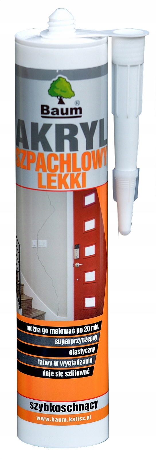 

Baum Akryl Szpachlowy Lekki Bialy 300ml