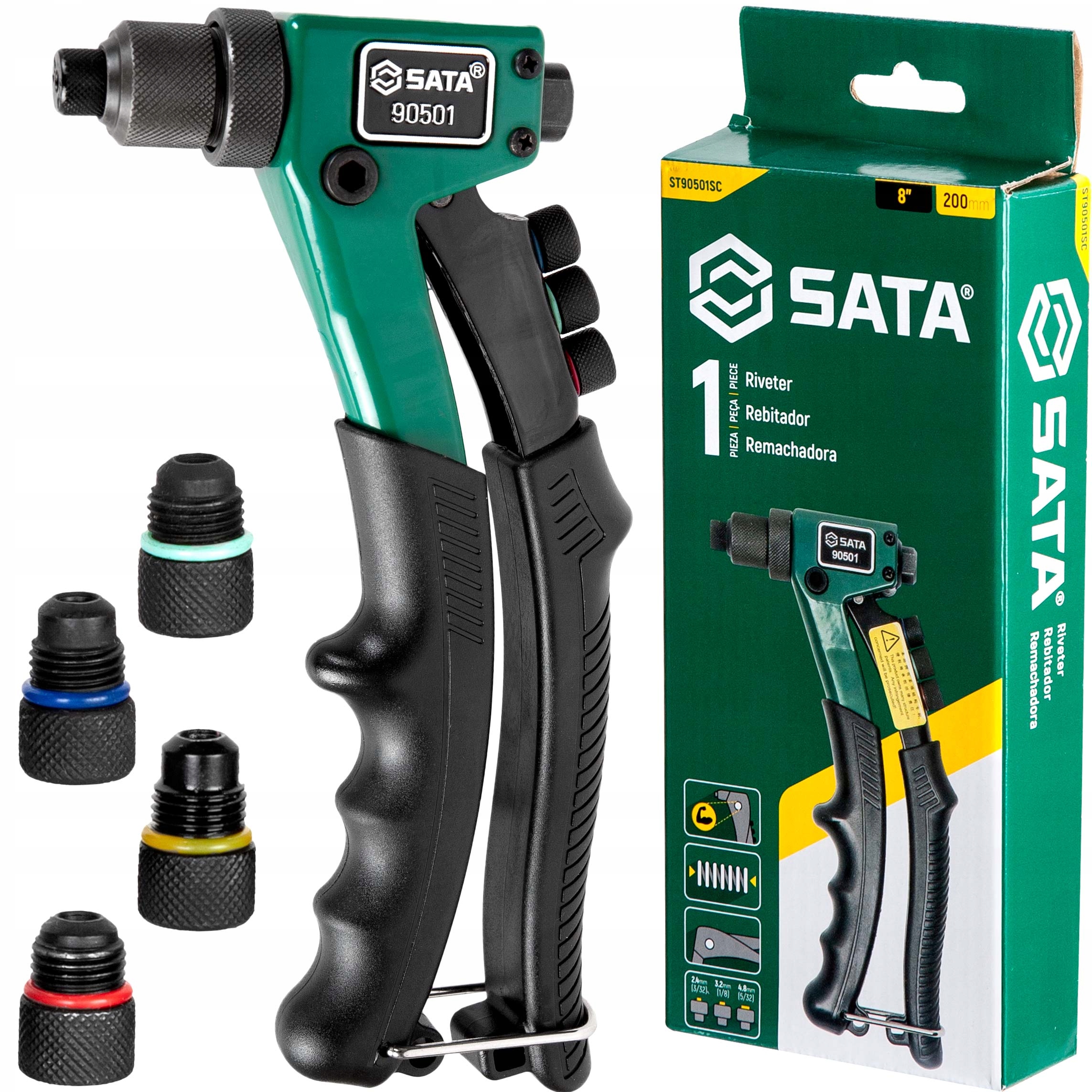 

Sata Nitownica Ręczna Krótka 2,4-4,8 mm
