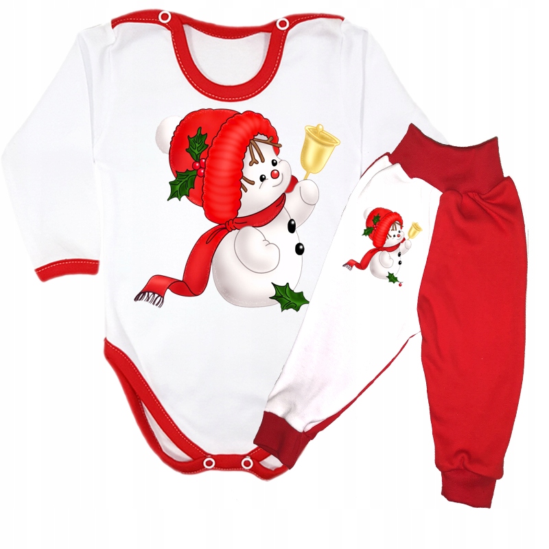 

Święta Boże Narodzenie Komplet Body 56 cm