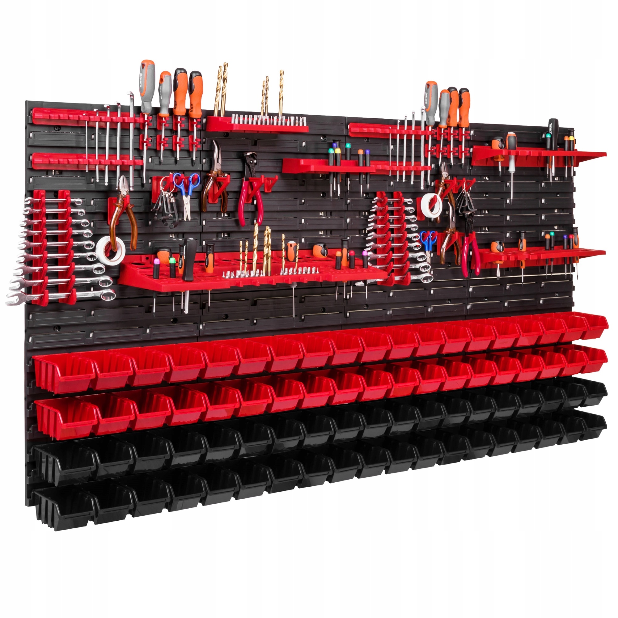 Dílenská tabule na nářadí 156 x 78 cm, stěna