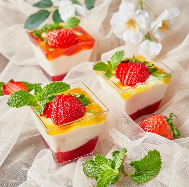 Pucharki SPACE 2 do deserów Kubek na przekąski FINGERFOOD 120ml 24szt Marka ArtPlast