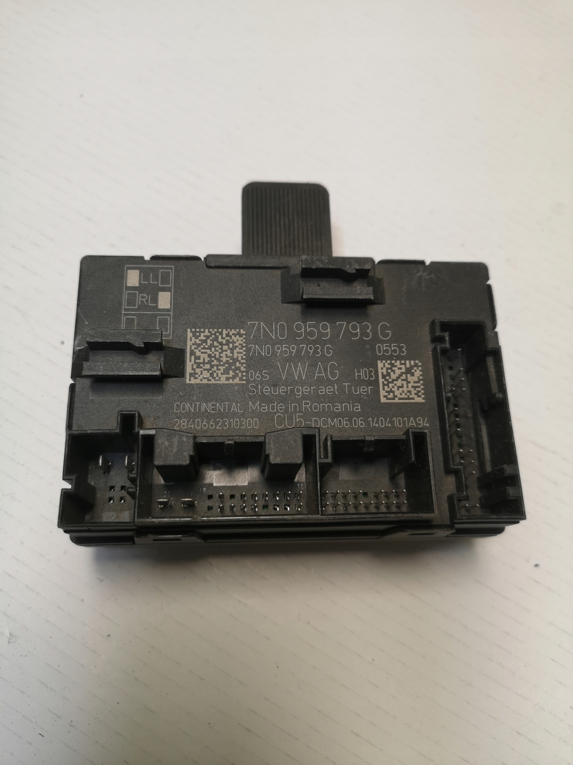 SHARAN 7N ПЕРЕДНИЙ ЛЕВЫЙ ДВЕРНОЙ МОДУЛЬ 7N0959793G