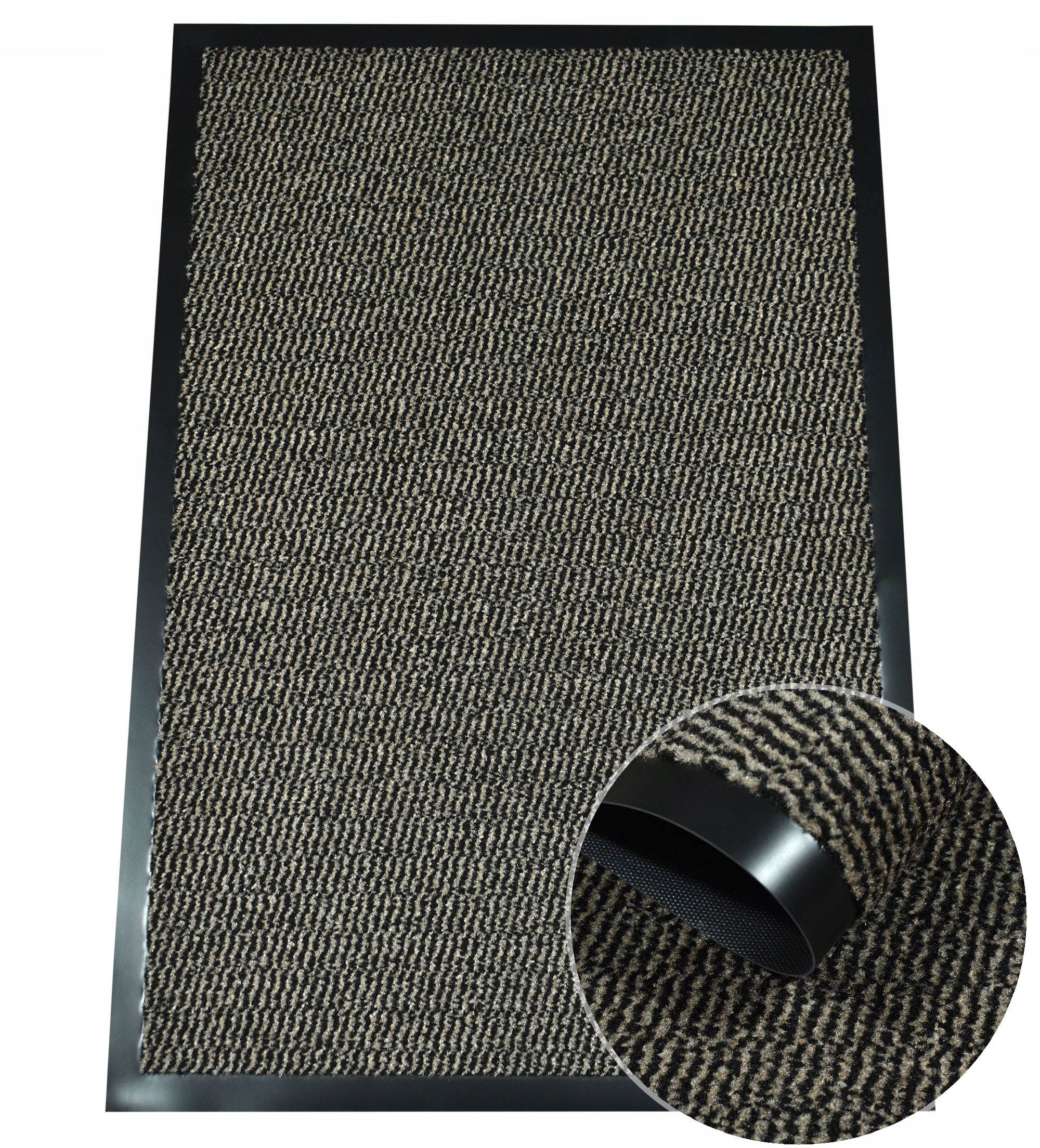 WYCIERACZKA WEJŚCIOWA MATA 40x60 POD DRZWI DO BUTÓW GUMOWA ANTYPOŚLIZGOWA