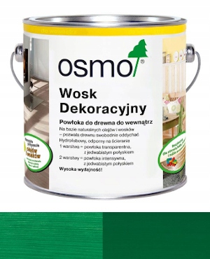 

Osmo 3131 Wosk dekoracyjny, olej 0,125L Zielony