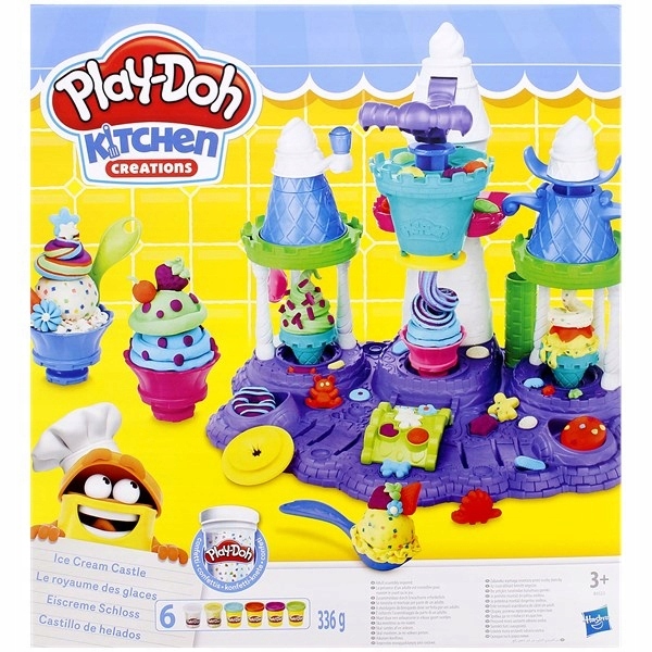 

Playdoh Ciastolina Lodowy Zamek Zestaw Lody