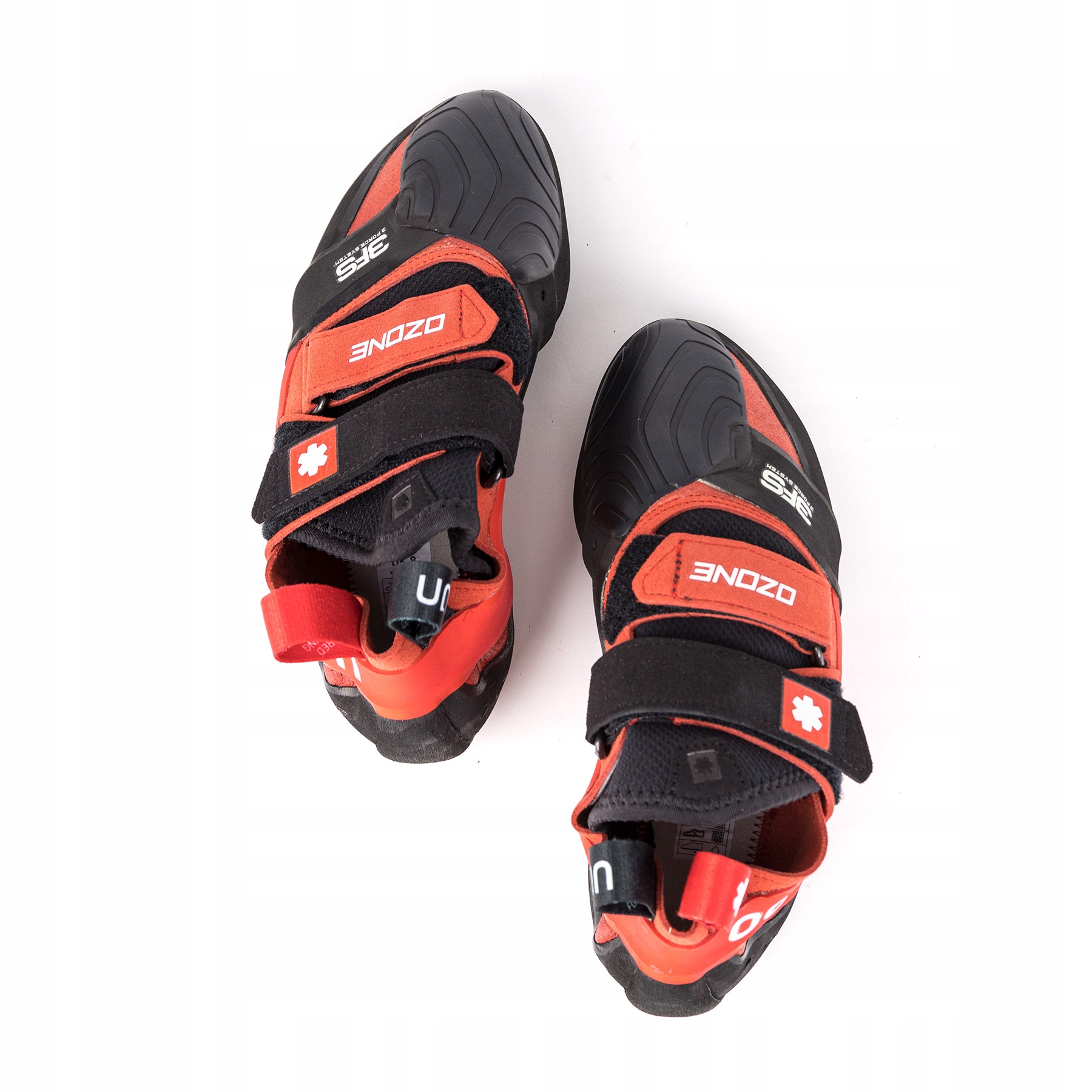 Buty wspinaczkowe na rzepy Ocun OZONE red 46,5 Model Ozone