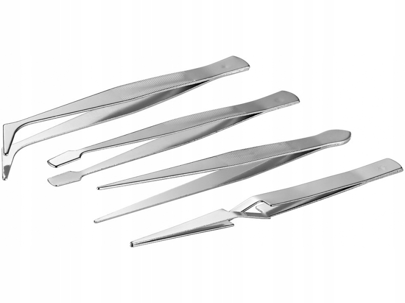 Zestaw pęset 4-częściowy