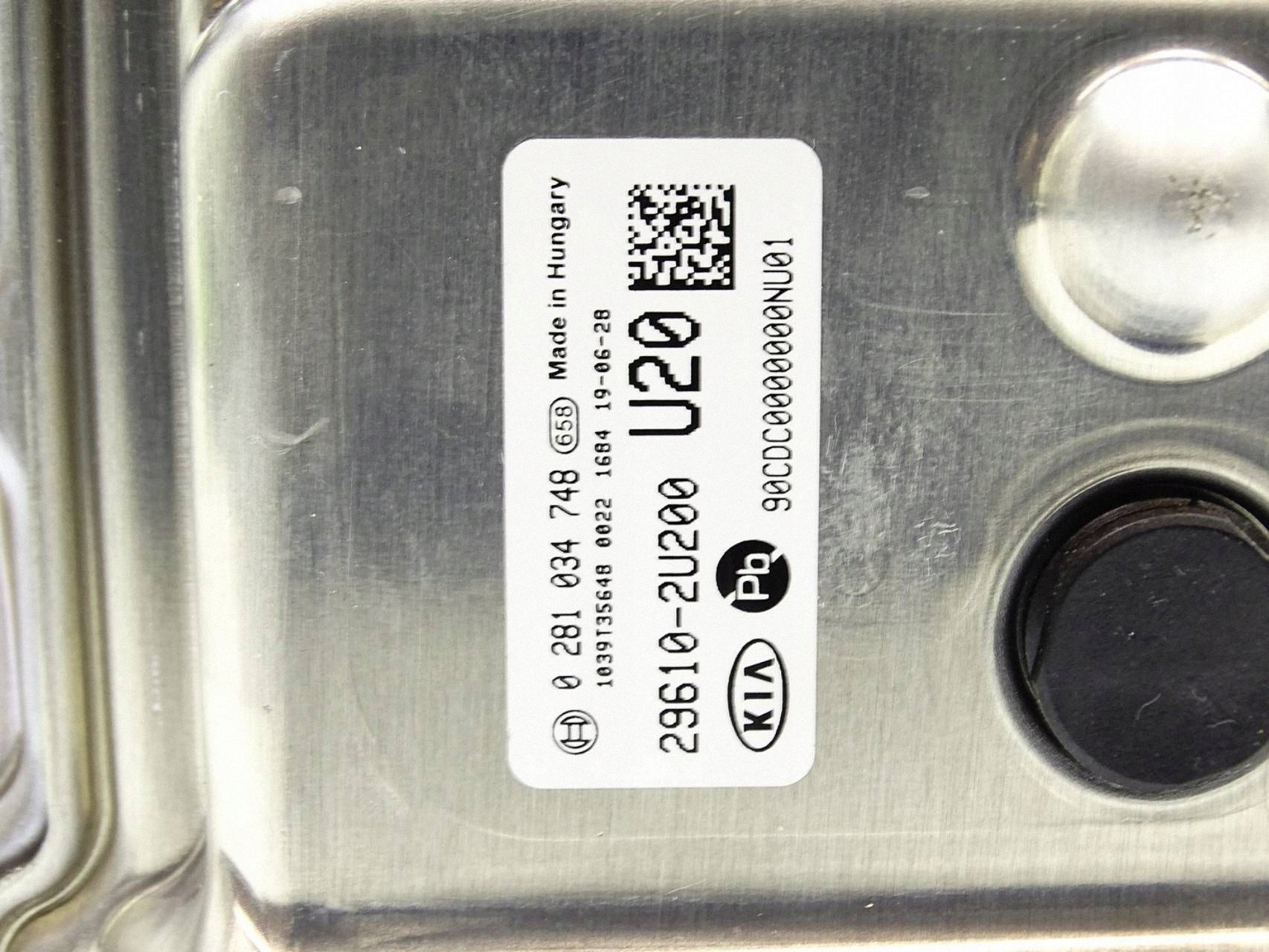 computer Motore KIA CEED III 296102U200