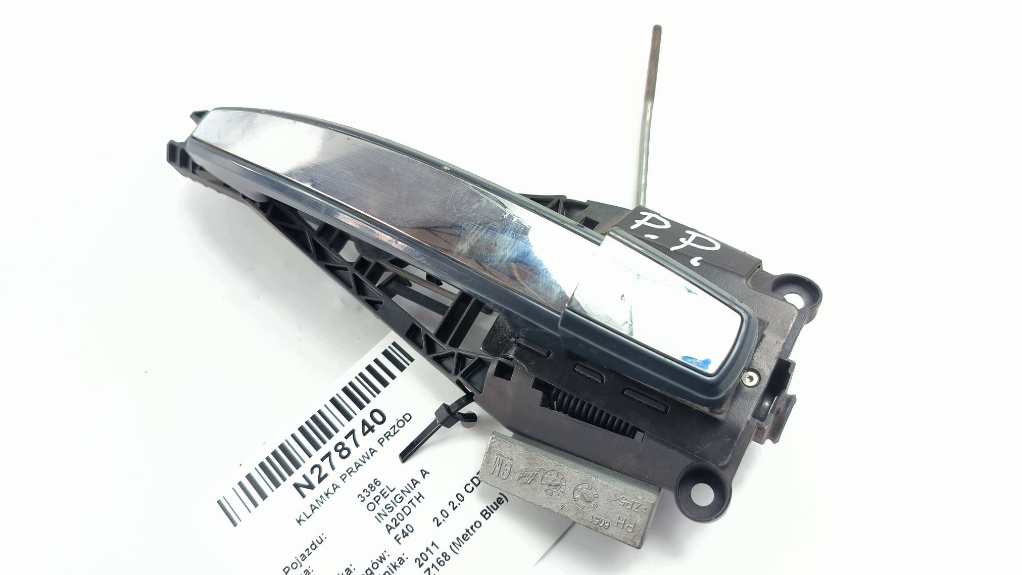 handle right front Z168 OPEL INSIGNIA A