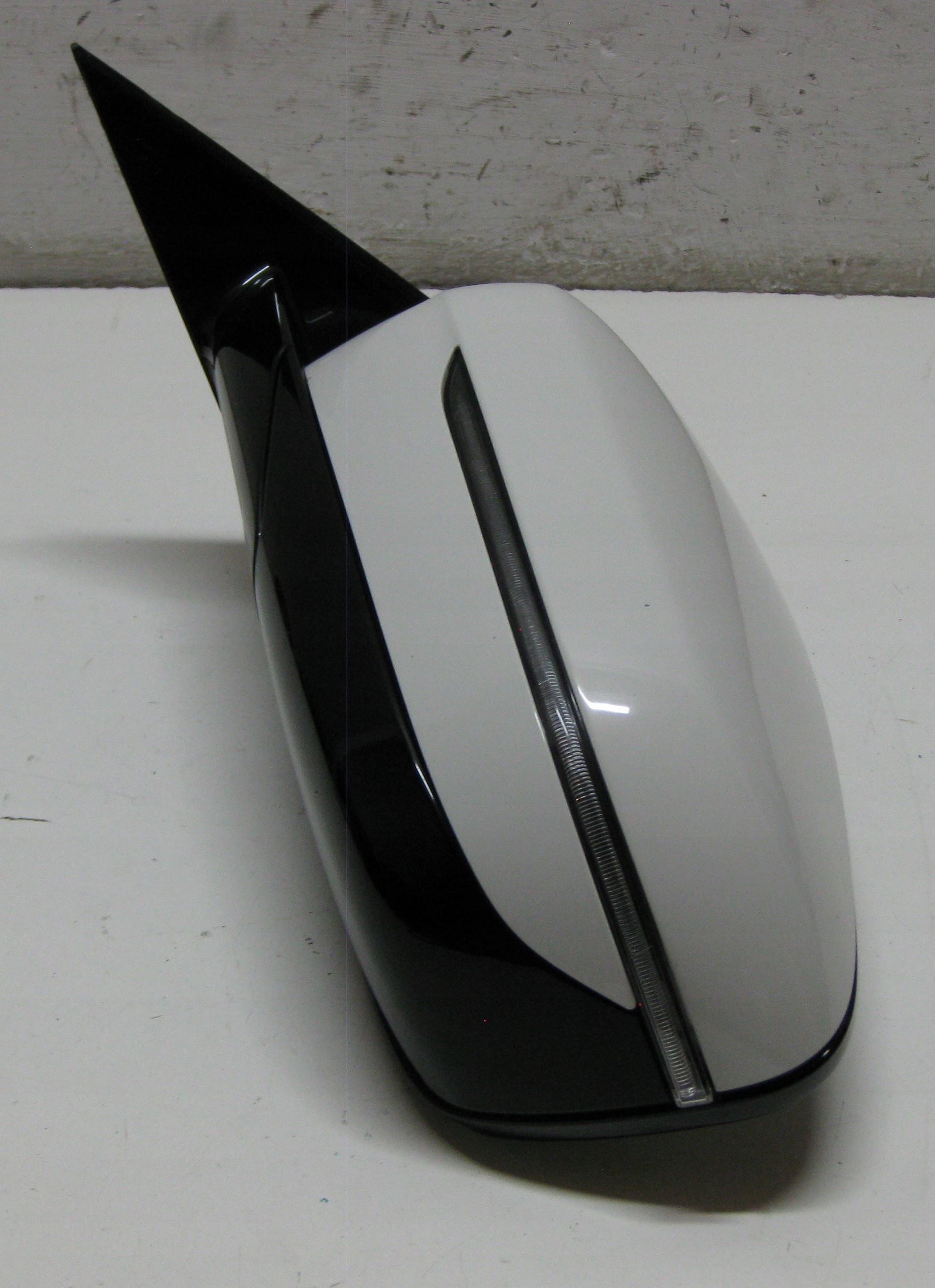 BMW 5 G30 3.0D 19R mirror left m-packet complete 5-PIN A300 ALPINWEISS
